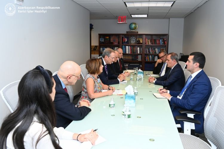 Ceyhun Bayramov: Amerika yəhudi təşkilatları ilə əlaqələrin yüksək səviyyədə inkişafından məmnunuq