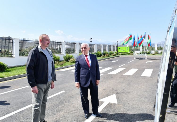 Prezident İlham Əliyev “AzərEnerji” ASC-nin “Cahangirbəyli” Su Elektrik Stansiyasının açılışında iştirak edib<font color='red'> - YENİLƏNİB</font><font color=red> - FOTOLAR</font>