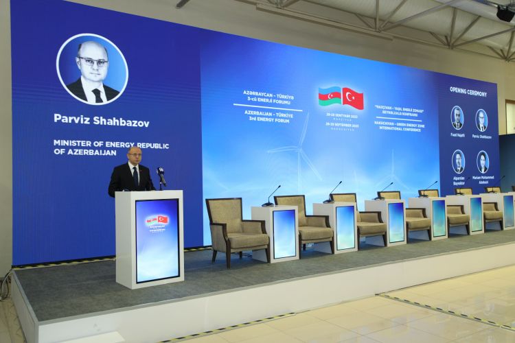 Nazir: "Naxçıvanda xarici investisiya hesabına 1500 MVt həcmində külək və günəş enerjisi yaradılacaq"