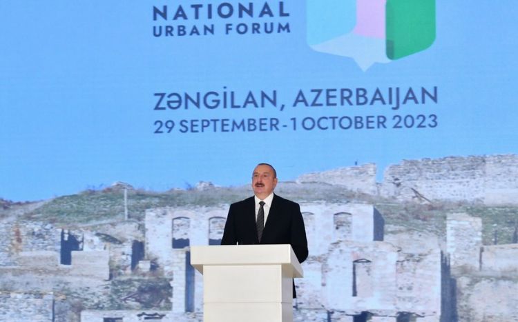 Prezident: "Ağalı ağıllı kəndinə həyat qayıdıb, orada sakinlər xoşbəxt yaşayırlar"