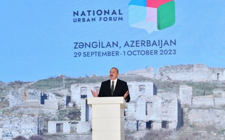 Azərbaycan Prezidenti: "Zəngilanı mühüm nəqliyyat qovşağı hesab edirik"