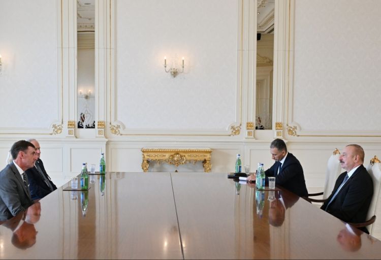 Prezident İlham Əliyev Beynəlxalq Astronavtika Federasiyasının prezidentini qəbul edib <font color='red'> - YENİLƏNİB</font>