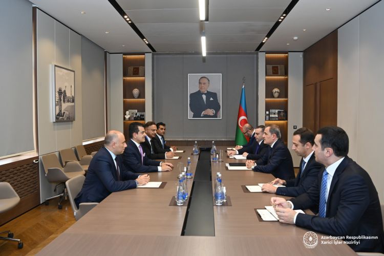 Ceyhun Bayramov ICESCO-nun baş direktoru ilə görüşüb