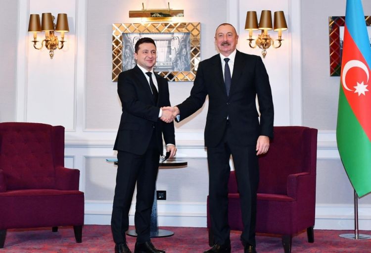 Ukrayna Prezidenti Volodimir Zelenski Azərbaycan Respublikasının Prezidenti İlham Əliyevə zəng edib