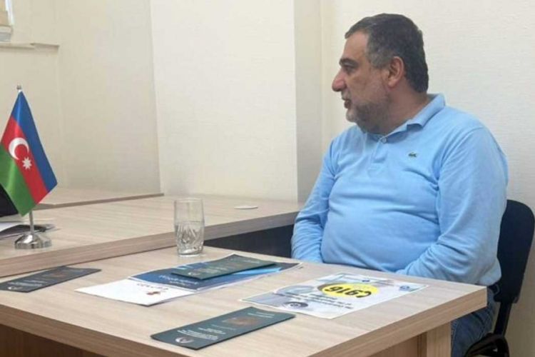Ombudsman Vardanyanla görüşüb, ona ailəsi ilə əlaqə imkanı yaradılıb