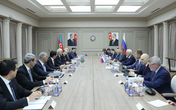 Azərbaycan və Rusiya arasında Şimal-Cənub nəqliyyat dəhlizi layihəsinin icrası müzakirə olunub