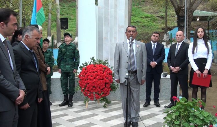 Tivi kəndində şəhidlər abidəsi və “Narzan” bulağı yenidən qurulub<font color=red> - VİDEO</font>