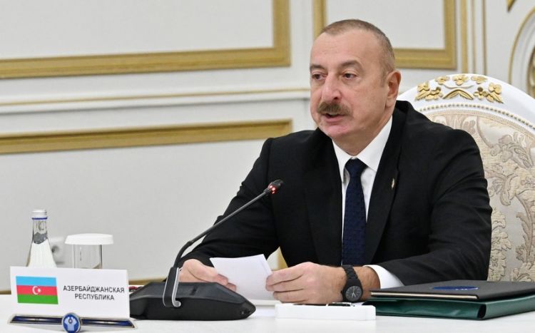 Prezident Azərbaycanın 2025-ci ildə MDB Oyunlarının keçirilməsi üzrə namizədliyini dəstəklədikləri üçün MDB liderlərinə minnətdarlıq edib