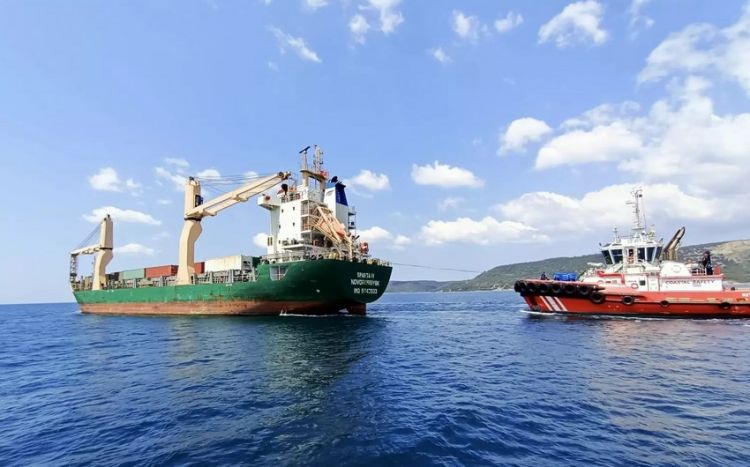 Rusiya və Ukraynadan taxıl daşıyan yük gəmiləri Mərmərə dənizində toqquşub