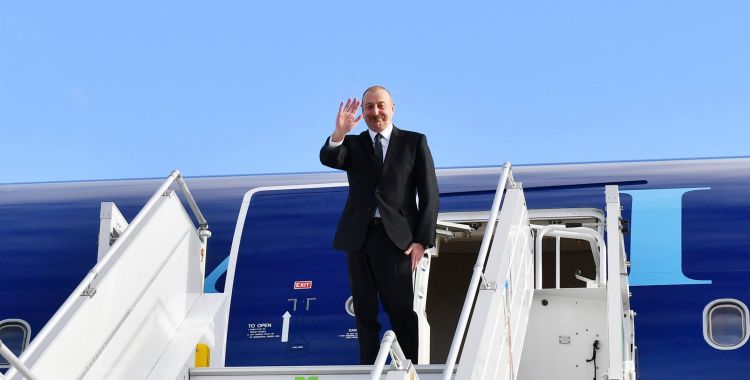 Prezident İlham Əliyevin Qırğızıstana səfəri başa çatıb