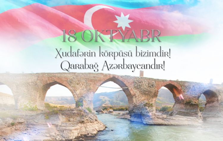 Xudafərin körpüsünün işğaldan azad olunmasından 3 il ötür