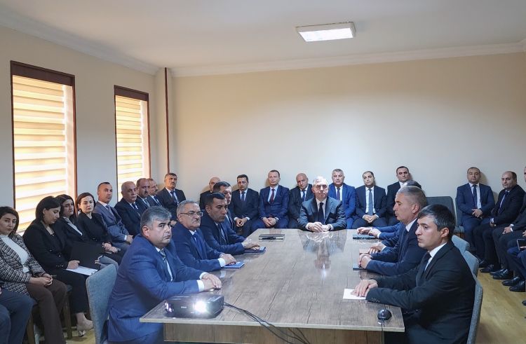 Naxçıvan Dövlət Vergi Xidmətində “İlham Əliyev – 20 il. Vergi sistemində şəffaflığa doğru” adlı tədbir keçirilib<font color=red> - FOTOLAR</font>