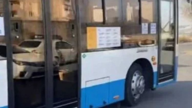 İrəvanda avtobus atəşə tutulub