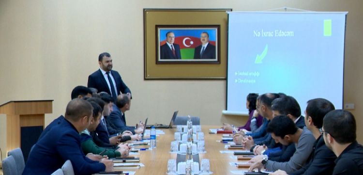 AZPROMO Naxçıvanda ixracatçılar üçün təlimlərə start verib<font color=red> - FOTOLAR</font>