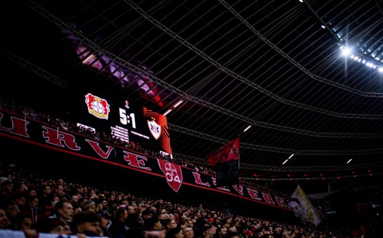 UEFA Avropa Liqası: "Bayer 04" - "Qarabağ" oyunu azarkeş sayına görə 6-cı olub