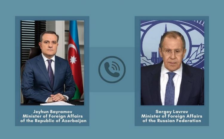 Ceyhun Bayramov və Lavrov Bakı ilə İrəvan arasında sülh prosesinin perspektivlərini müzakirə ediblər