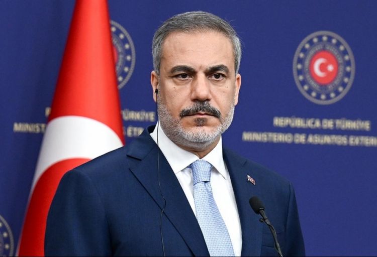 Hakan Fidan Aİ ölkələrinin Türkiyədəki səfirləri ilə görüşüb