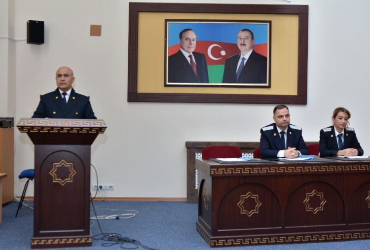 Naxçıvan Muxtar Respublikası Prokurorluğu tərəfindən  Naxçıvan Dövlət Universitetində tədbir keçirilib<font color=red> - FOTOLAR</font>