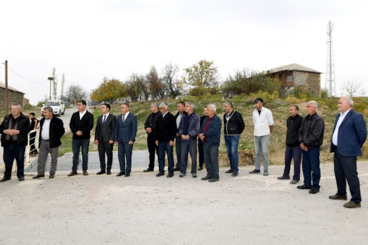 Gülşənabad kəndində yeni içməli  su xətti istifadəyə verilib<font color=red> - FOTOLAR</font>
