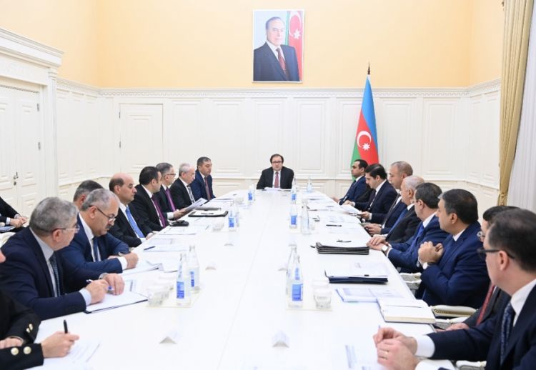 Nazirlər Kabinetində Azərbaycanın 2022-2026-cı illərdə sosial-iqtisadi inkişaf Strategiyası üzrə görülmüş işlərin nəticələrinə dair iclas keçirilib