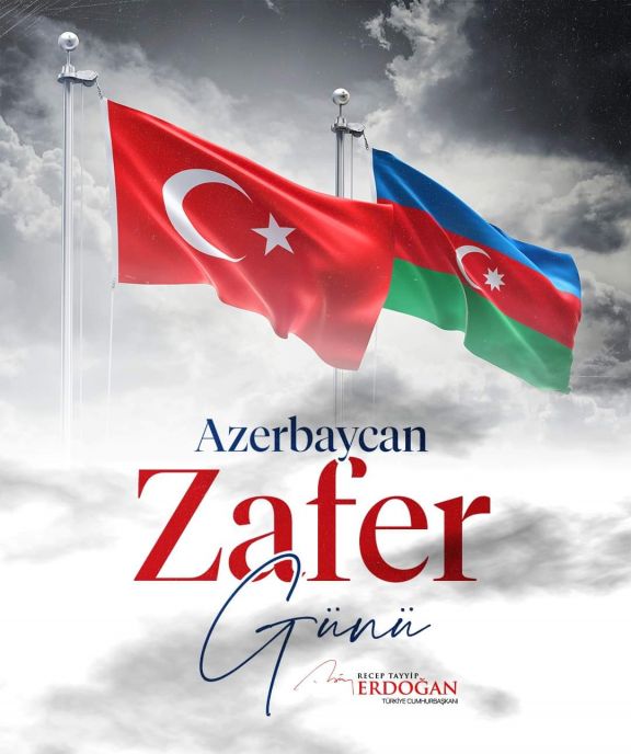 Ərdoğan Zəfər Günü ilə bağlı paylaşım edib