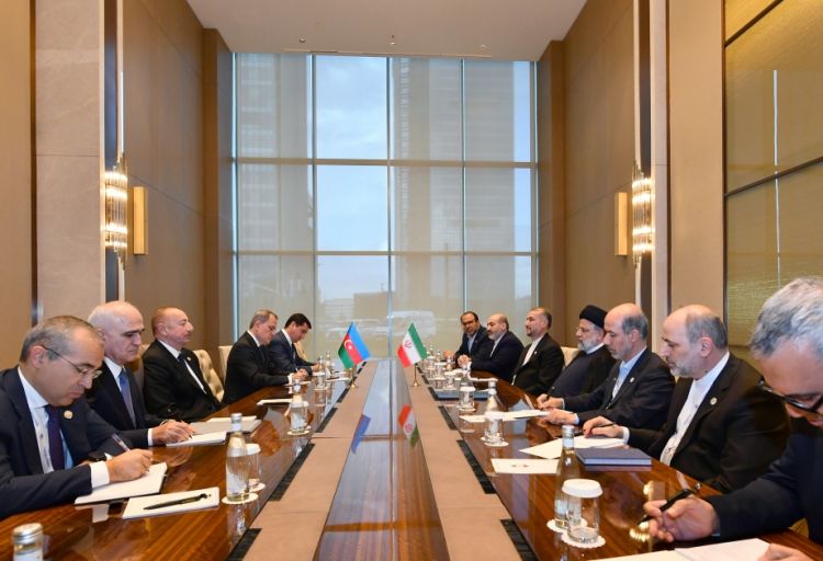 Prezident İlham Əliyev: Astara çayı üzərindən və Ağbənd ərazisindən keçəcək marşrutlar İranla Azərbaycan arasında qardaşlıq münasibətlərinin möhkəmlənməsinə xidmət edəcək