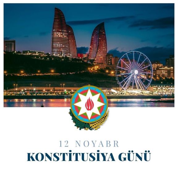 Mehriban Əliyeva Konstitusiya Günü ilə bağlı paylaşım edib