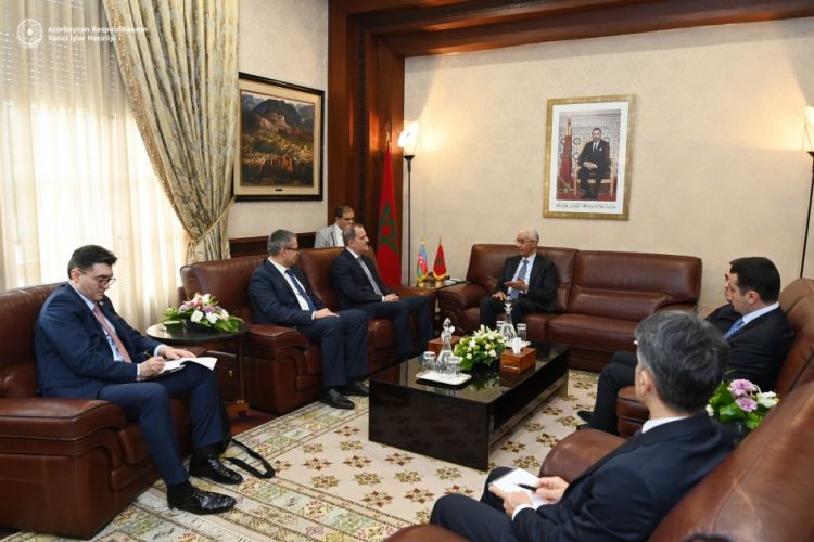 Ceyhun Bayramov Mərakeş Krallığının Nümayəndələr Palatasının sədri ilə görüşüb