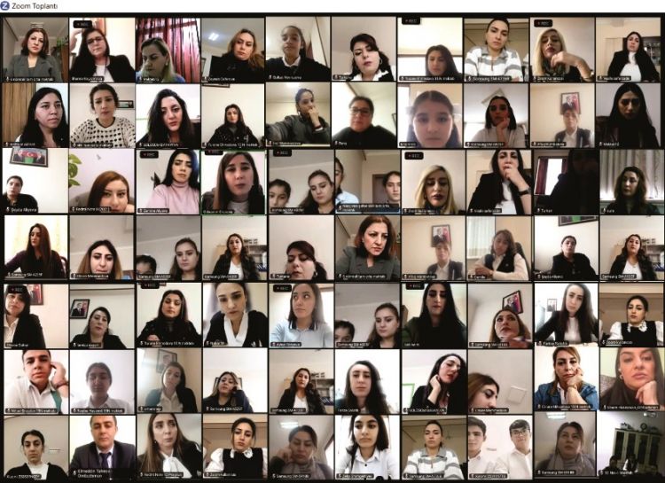 “Uşaqların formalaşmasında  ailə və cəmiyyətin rolu və məsuliyyət” mövzusunda onlayn tədbir keçirilib