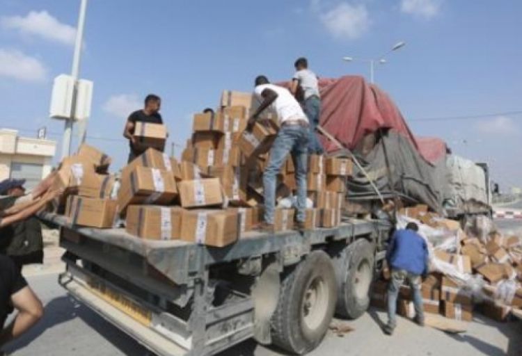 Humanitar yardım daşıyan daha 144 yük maşını Qəzzaya daxil olub