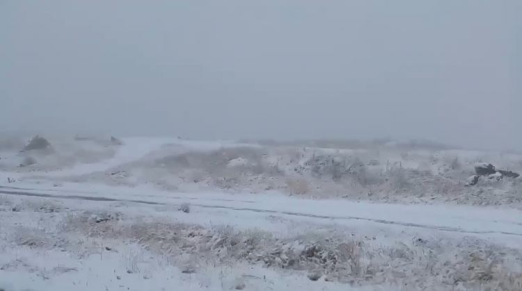 Naxçıvanın yüksək dağlıq ərazilərinə qar yağıb<font color=red> - VİDEO</font>