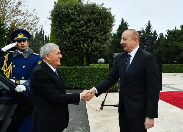 İraq Prezidenti Əbdüllətif Camal Rəşidin rəsmi qarşılanma mərasimi olub<font color='red'> - YENİLƏNİB</font><font color=red> - FOTOLAR</font>