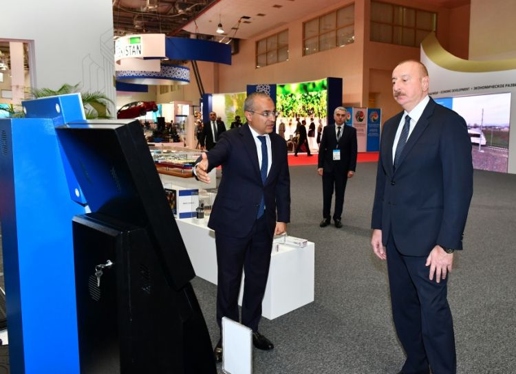 Prezident İlham Əliyev SPECA ölkələrinin sərgisinin açılışında iştirak edib<font color='red'> - YENİLƏNİB</font><font color=red> - FOTOLAR</font>