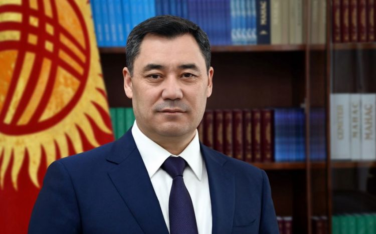 Qırğızıstan Prezidenti Sadır Japarov Azərbaycana işgüzar səfərə gəlib