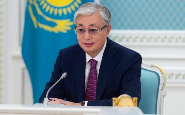 Tokayev: “Qazaxıstanla Azərbaycan arasında münasibətlər yüksələn xətt üzrə inkişaf edir”