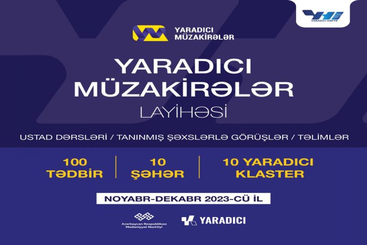 Naxçıvanda “Yaradıcı müzakirələr”  layihəsi həyata keçiriləcək