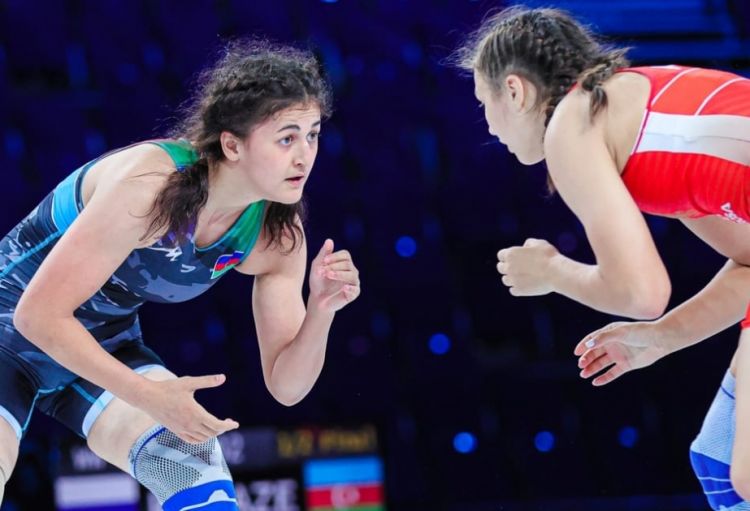 Dünya çempionatı: Azərbaycanın qadın güləşçiləri daha iki medal qazanıblar