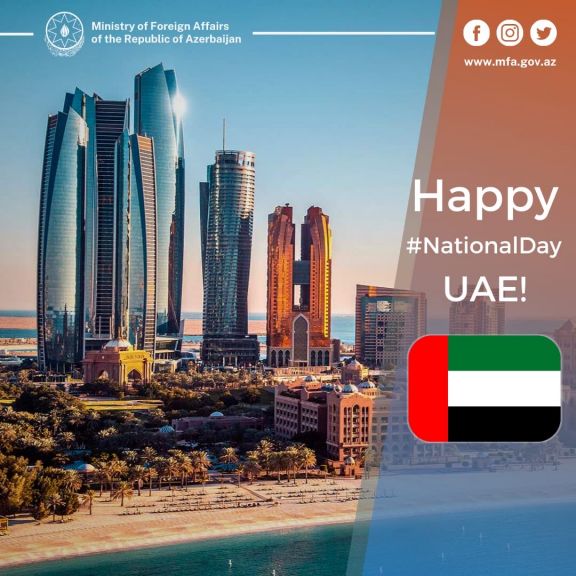 Azərbaycan XİN BƏƏ-ni təbrik edib