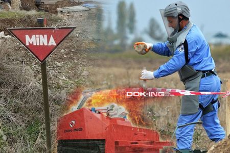 ANAMA: Azad edilmiş ərazilərdə daha 61 mina, 579 PHS aşkarlanıb