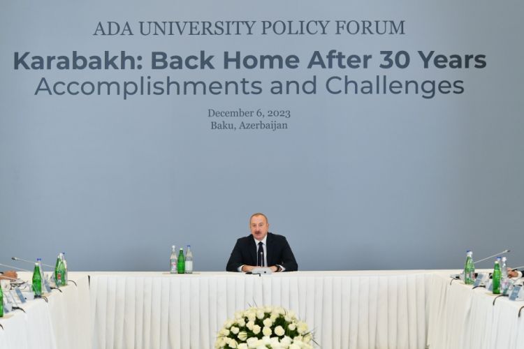 Prezident: Azərbaycan bütün məsələləri BMT Nizamnaməsinin 51-ci maddəsinə uyğun olaraq həll edib