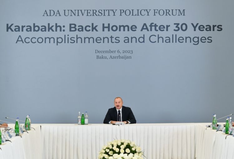 Azərbaycan Prezidenti: Biz regiona sülhü artıq gətirmişik