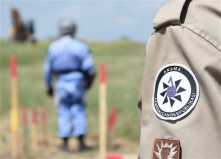 Ağdamda minaya düşən ANAMA əməkdaşının son durumu açıqlanıb