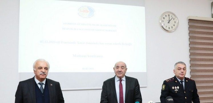 Seysmoloji Xidmət Mərkəzinin rəhbəri zəlzələyə görə əhaliyə çağırış edib
