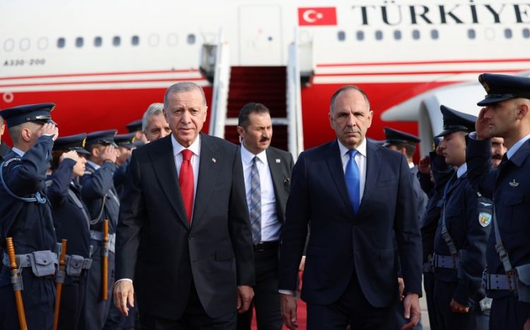 Ərdoğan Yunanıstanda səfərdədir