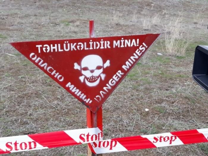 Azad edilmiş ərazilərdə ötən həftə 171 mina, 340 sursat aşkarlanıb