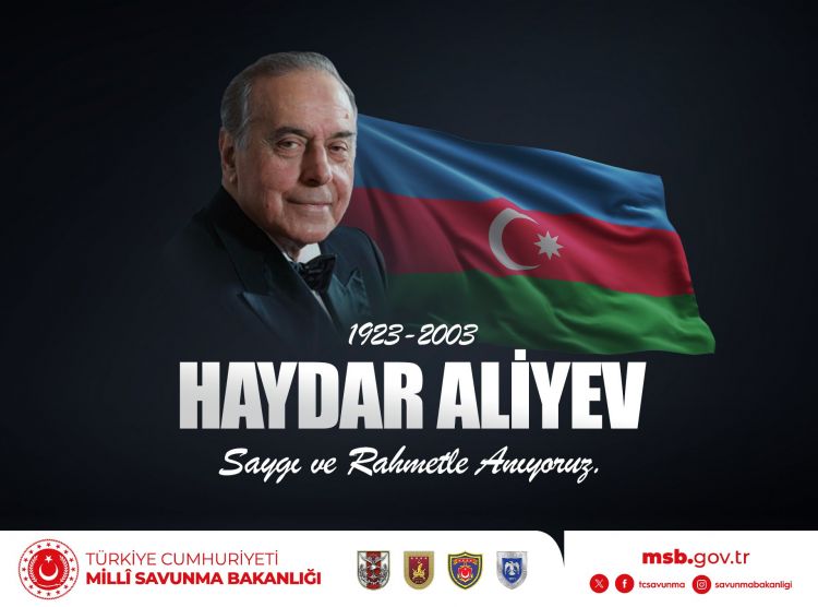 Türkiyə MN: "Heydər Əliyevin "bir millət, iki dövlət" vədini miras kimi nəsildən-nəslə ötürəcəyik"