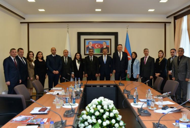 Çankırı Universitetinin rektoru Harun Çiftçi və nümayəndə heyəti Naxçıvan Dövlət Universitetində olublar