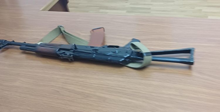 Şərur sakinindən "Kalaşnikov" markalı avtomat götürülüb