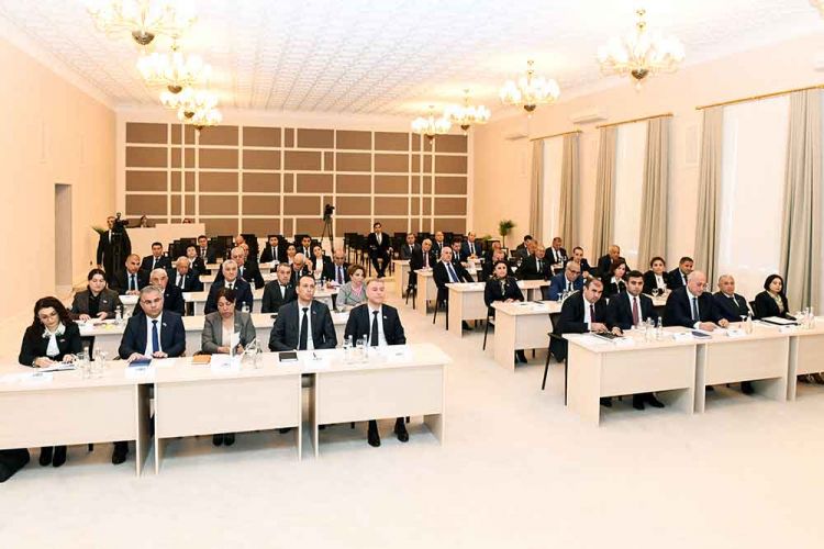 Altıncı çağırış Naxçıvan Muxtar Respublikası  Ali Məclisinin 2023-cü il payız sessiyasının yeddinci iclası keçirilib<font color=red> - FOTOLAR</font>