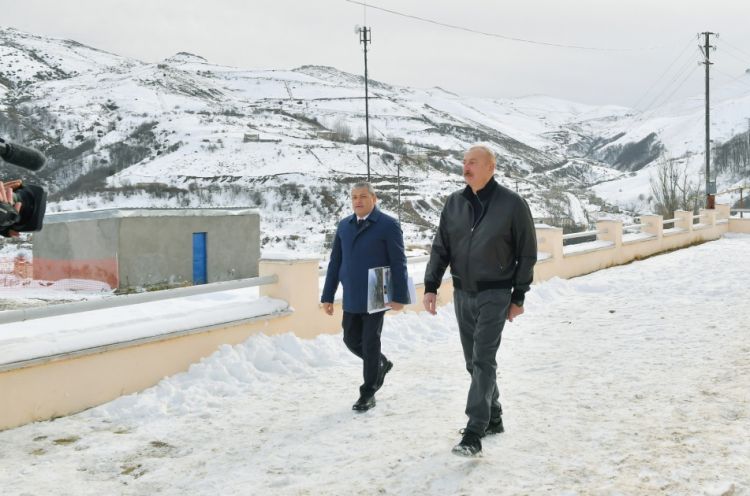 Prezident İlham Əliyev Şuşa rayonunun Turşsu qəsəbəsində olub<font color='red'> - YENİLƏNİB</font><font color=red> - FOTOLAR</font>